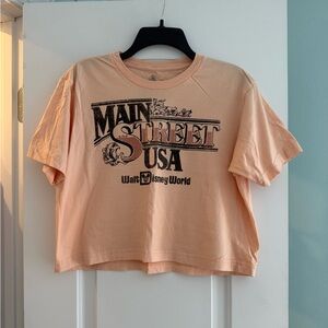 Women’s Cropped WDW Main Street Tee